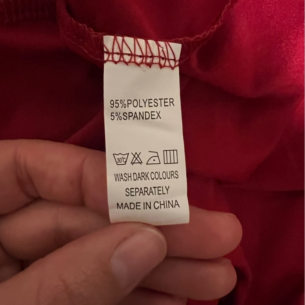 NWOT- Long Red Maxi Dress - Picture 4 of 4